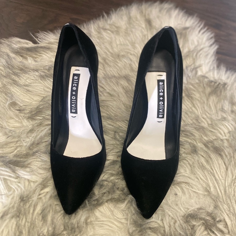 velvet heels
